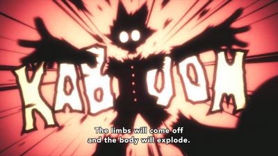 Boku no Hero Academia limbs coming off